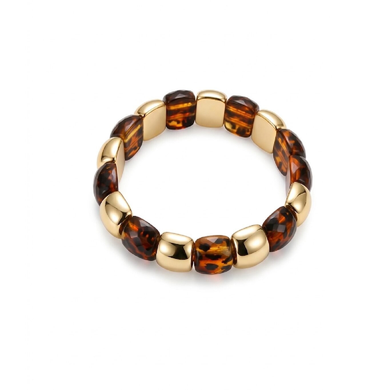 Bracelet élastiqué bi color